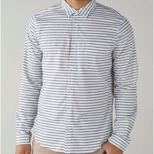 Lululemon Mens Long Sleeve Button Down Shirt